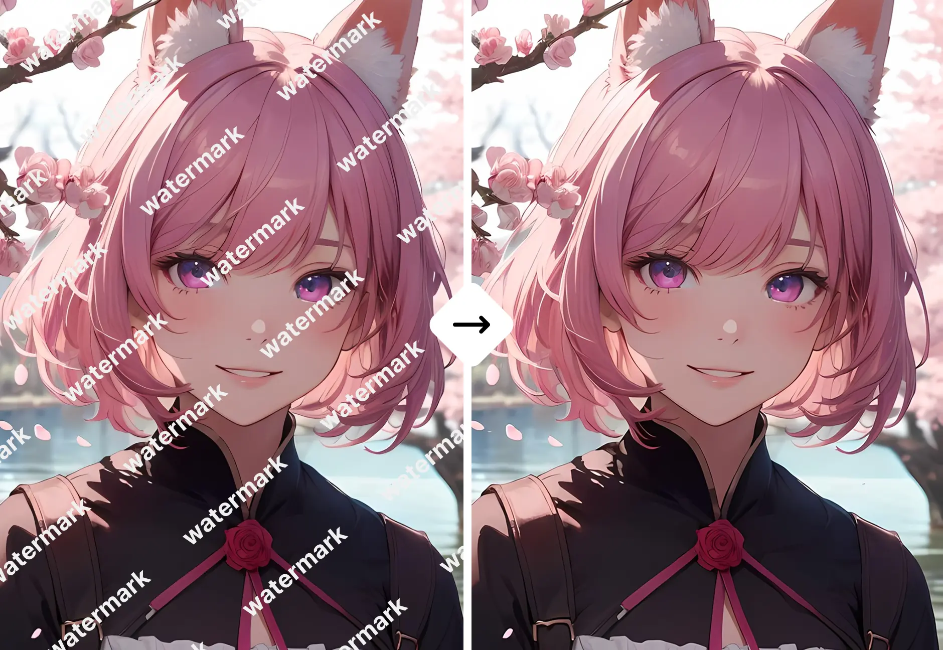Remove watermark